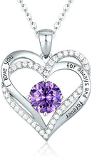 Load image into Gallery viewer, Forever Love Heart Necklace