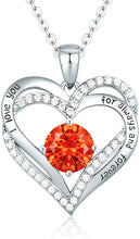 Load image into Gallery viewer, Forever Love Heart Necklace