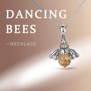 925 Sterling Queen Bee Pendant Necklace