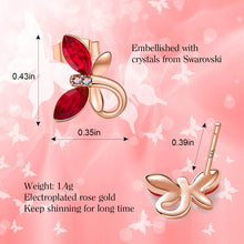 Load image into Gallery viewer, Classic Butterfly Earrings