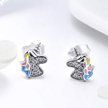 Load image into Gallery viewer, Dazzling Licorne Memory Stud Earrings