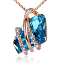 Load image into Gallery viewer, Elegant Wish Crystal Necklace