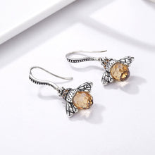 Load image into Gallery viewer, Bee Drop Earrings