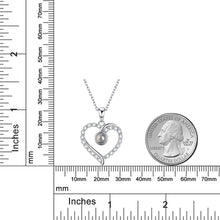 Load image into Gallery viewer, I Love You Necklace 100 Languages Love Heart Jewelry