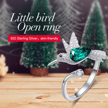 Load image into Gallery viewer, Unique Hummingbird Ring