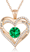 Load image into Gallery viewer, Forever Love Heart Necklace