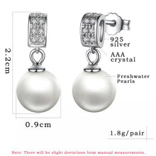 Load image into Gallery viewer, Elegant Shell Pearl Pendant Necklace Set