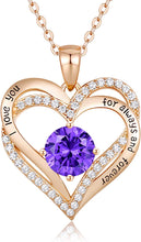 Load image into Gallery viewer, Forever Love Heart Necklace