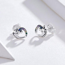 Load image into Gallery viewer, Stud Earrings for Girl Sterling Silver Jewelry