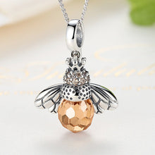 Load image into Gallery viewer, Queen Bee Pendant Necklace