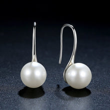 Load image into Gallery viewer, Love Pearl Drop Earrings