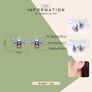 Bee Story Earrings