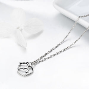 Lovely Cat Exquisite Pendant Necklace