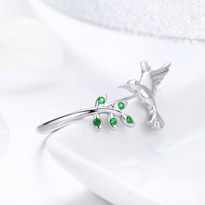 Bird & Leaves Rings